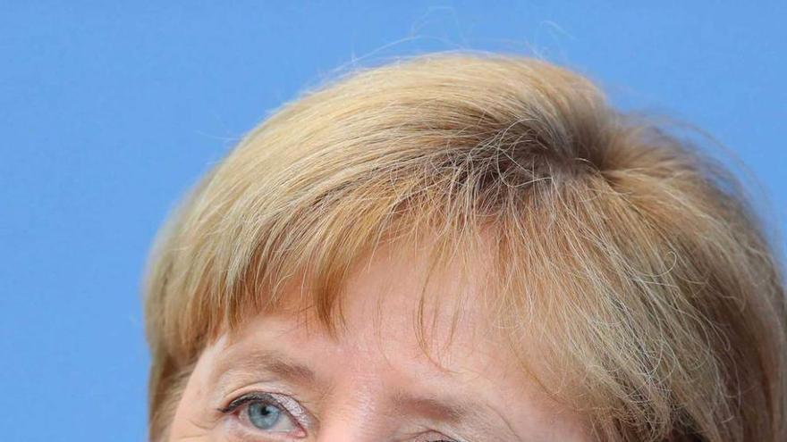 Angela Merkel.