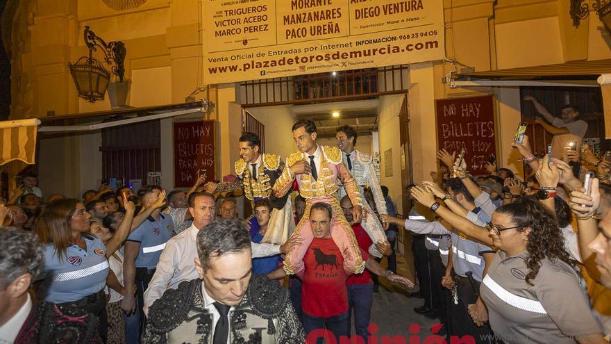 Tercera corrida de la Feria Taurina de Murcia (Talavante, Paco Ureña y Roca Rey)