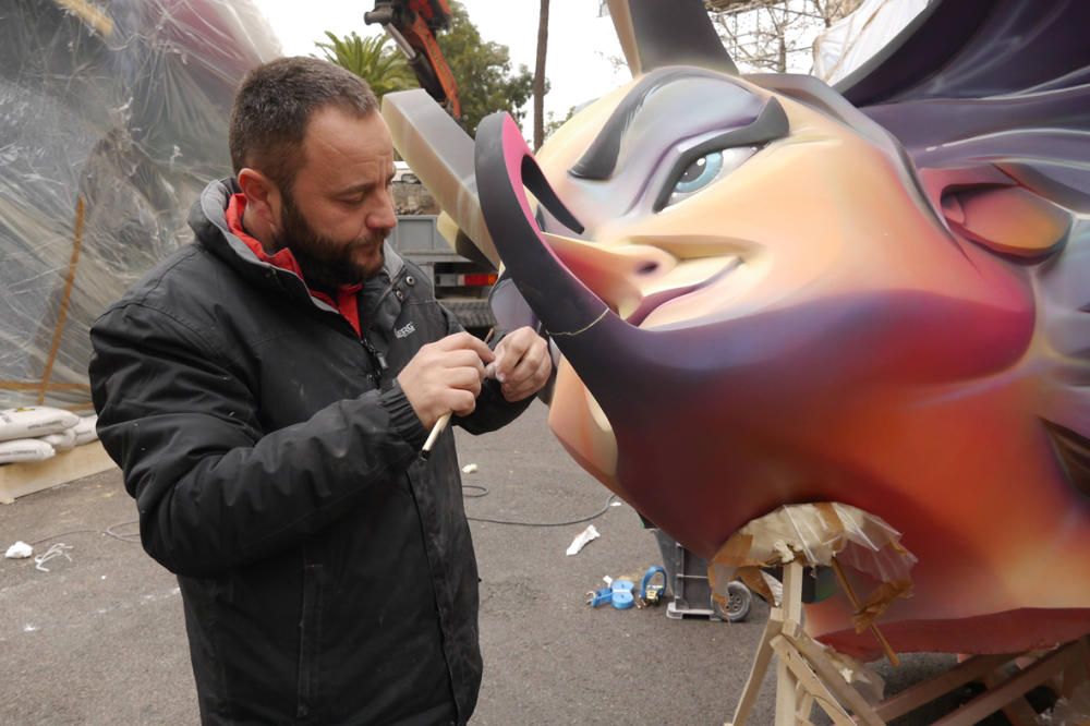 Las fallas ya están en la calle