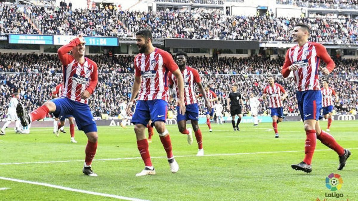 LALIGA | Real Madrid - Atlético de Madrid (1-1): La celebración de Griezmann a lo Fortnite