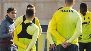 Entrenamiento del Villarreal