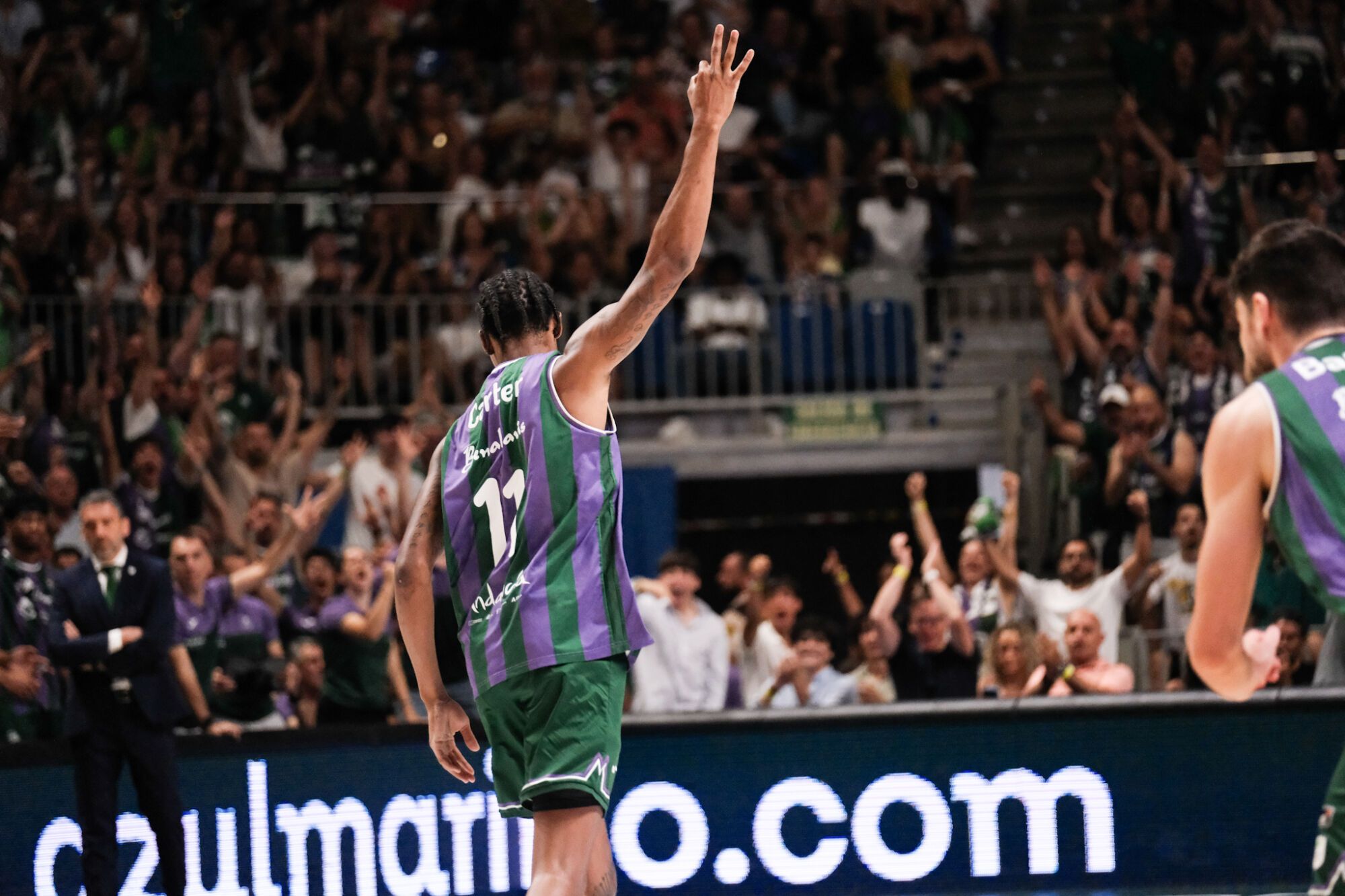 Tercer partido de los cuartos de final ACB I Unicaja - Málaga