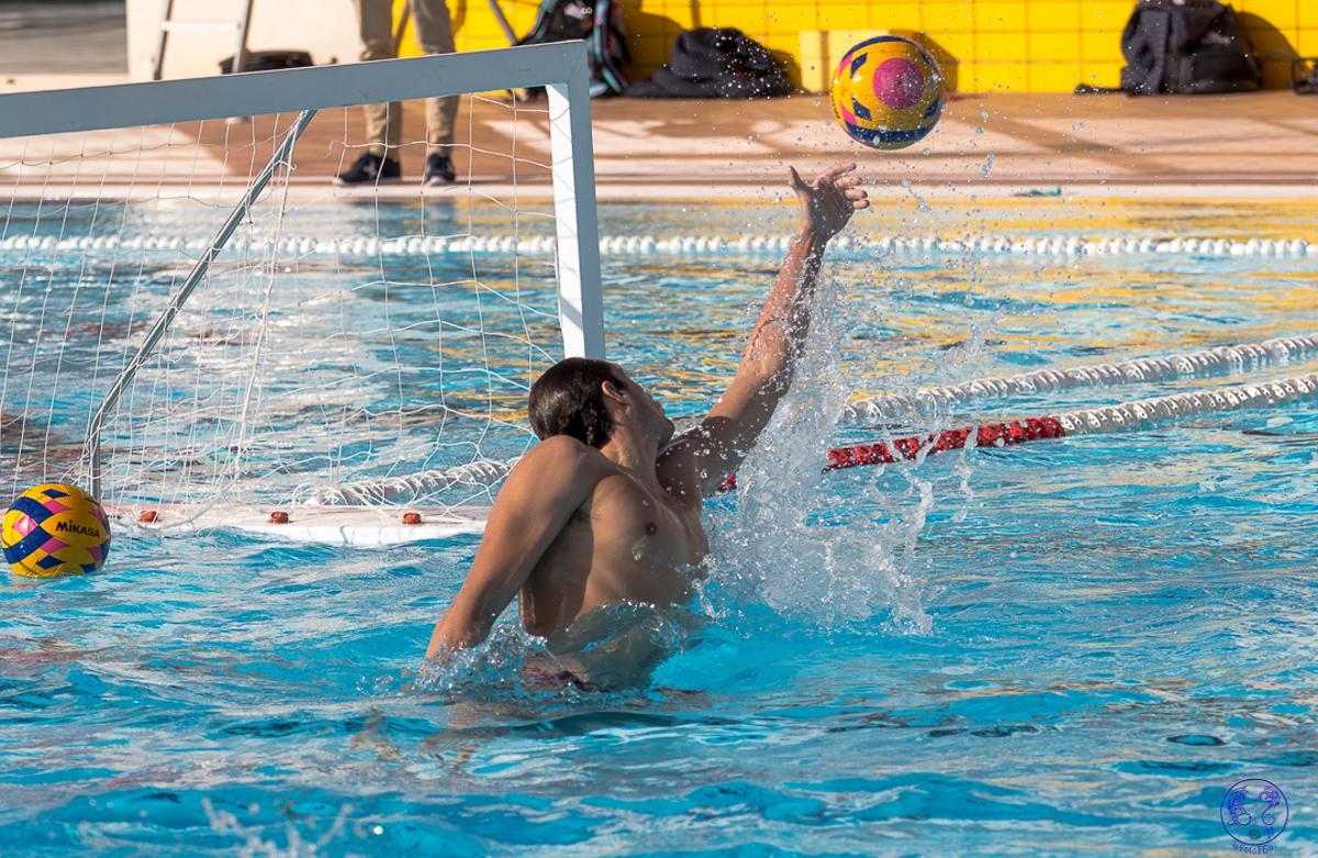 Entrenamiento de la selección española de waterpolo en Mallorca