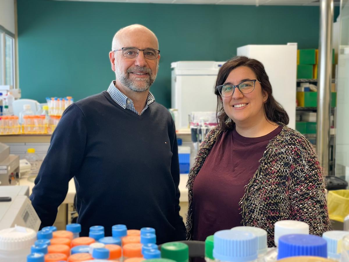 Maria Salgado y Javier Martinez-Picado, investigadores de IrsiCaixa y miembros del consorcio que estudia la curación del VIH
