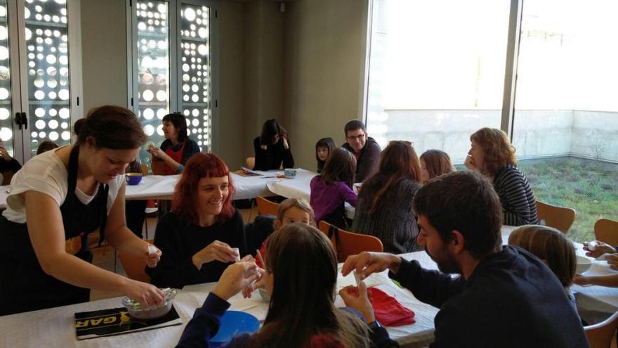 El taller de Ca l&#039;Anita ha estat molt participatiu.