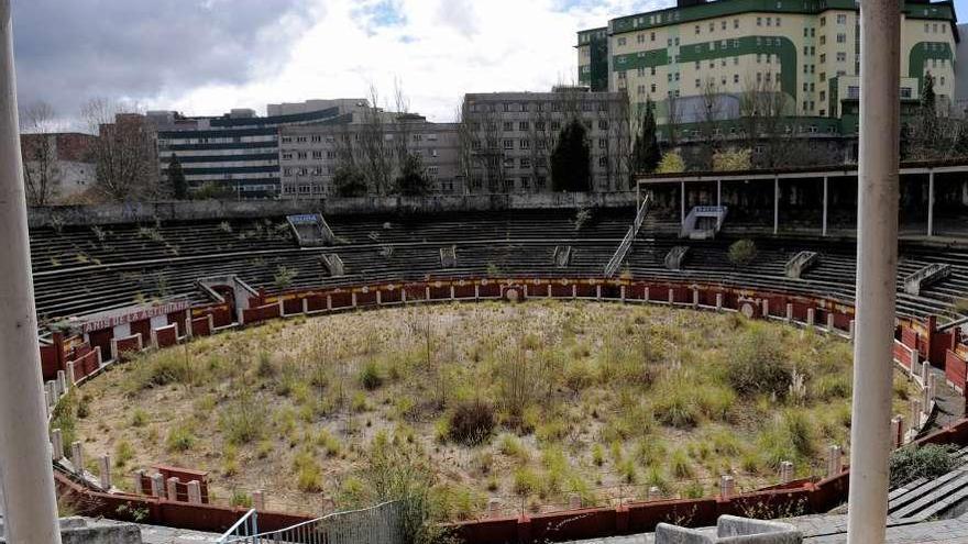 La plaza de toros, hace tres años.