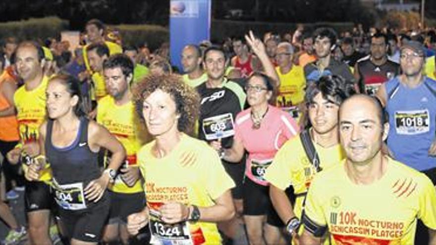 El 10k Nocturno de Benicàssim Platges busca superar el millar de corredores