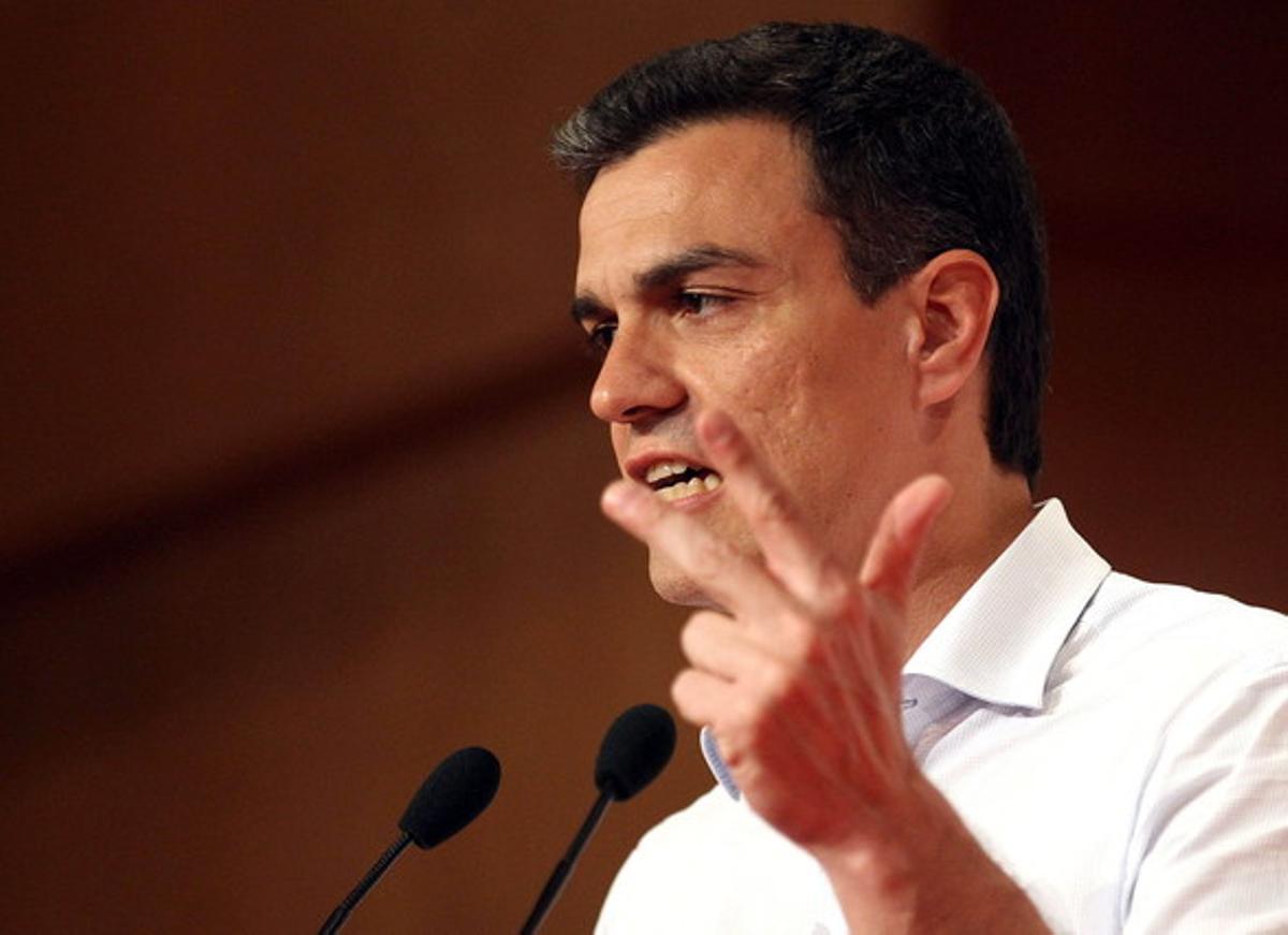 El secretari general del PSOE, Pedro Sánchez.