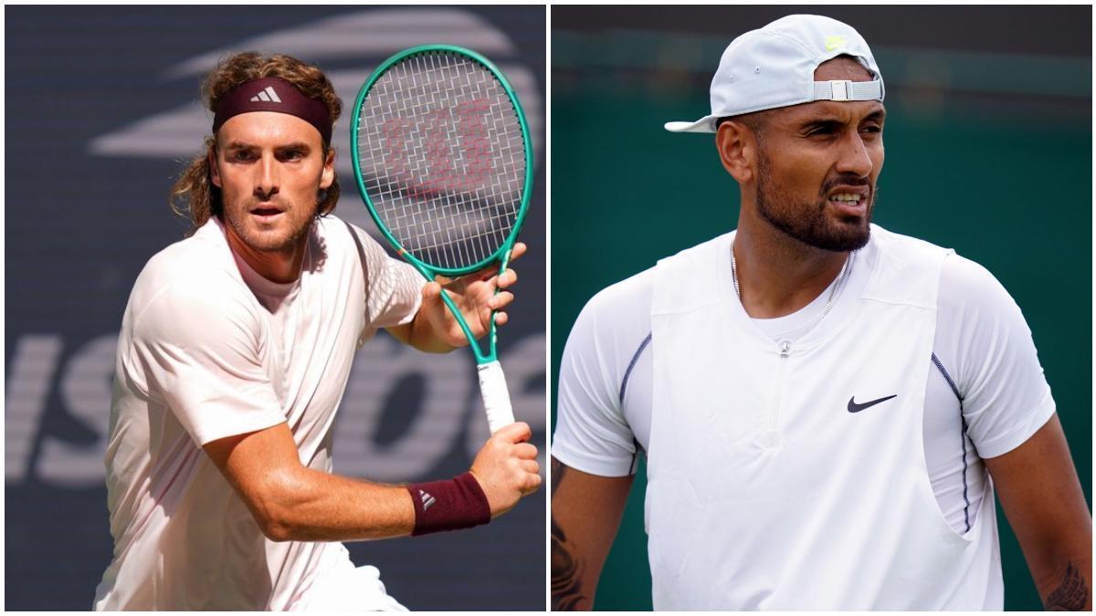 Las declaraciones de Stefanos Tsitsipas sobre que hayan suspendido a su compañero Nick Kyrgios
