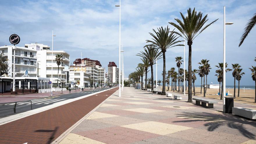 El paseo marítimo Neptú de la playa de Gandia