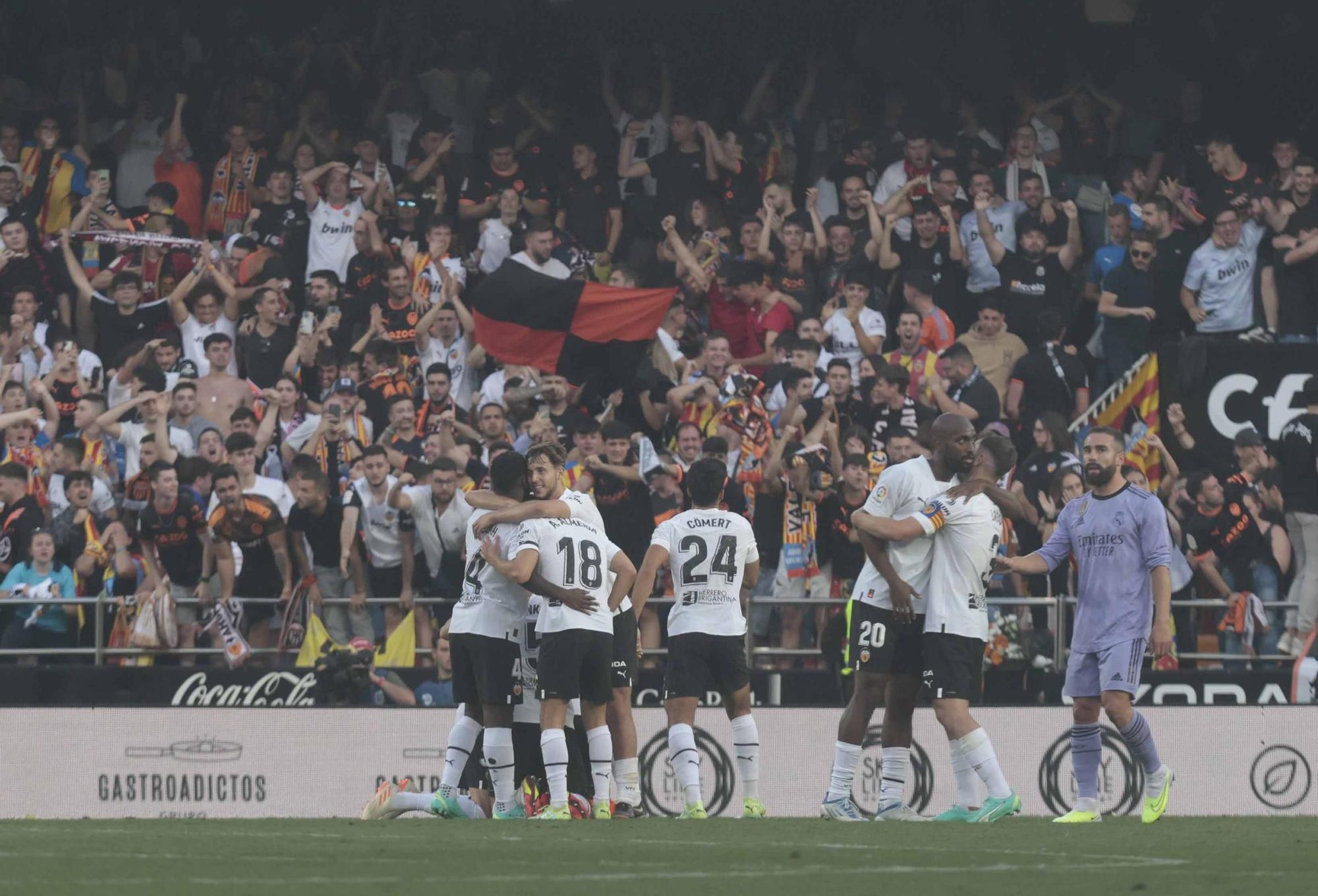 Valencia CF - Real Madrid en imágenes