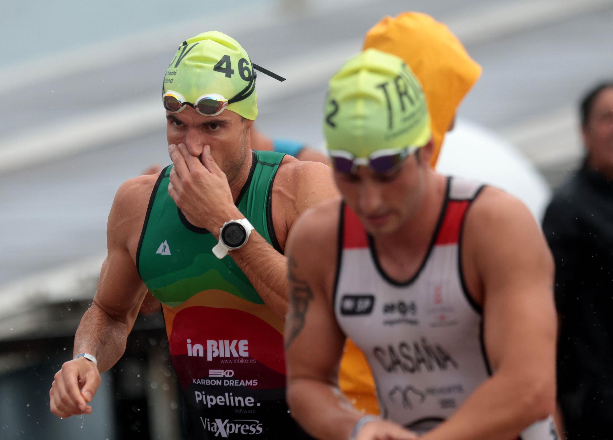 Las imágenes del Triatlon de Valencia en la distancia olímpica