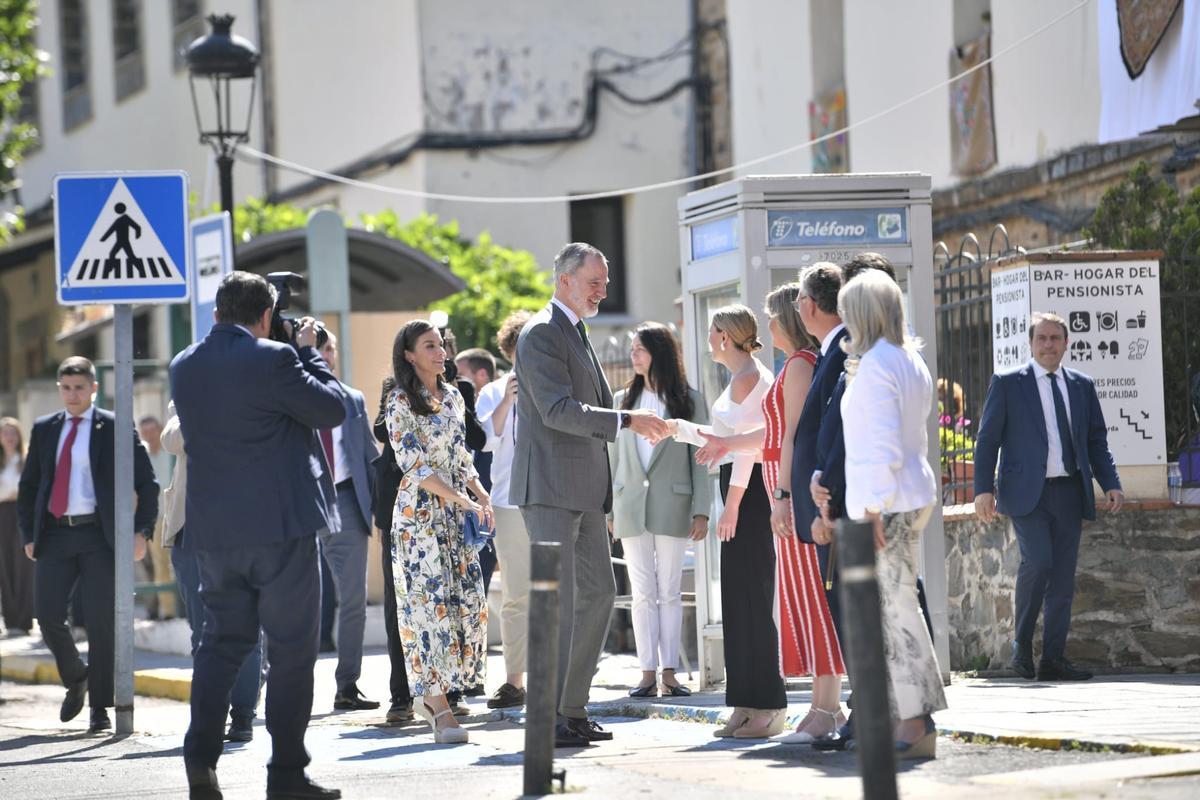 Visita de los Reyes de España a Guadalupe el pasado mes de mayo