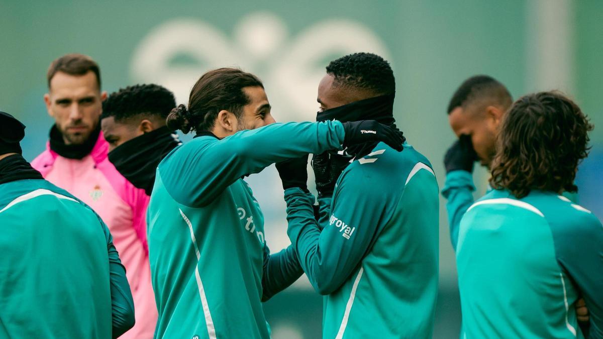 Vídeo | Entrenamiento del Real Betis Balompié este jueves en la CD Luis del Sol