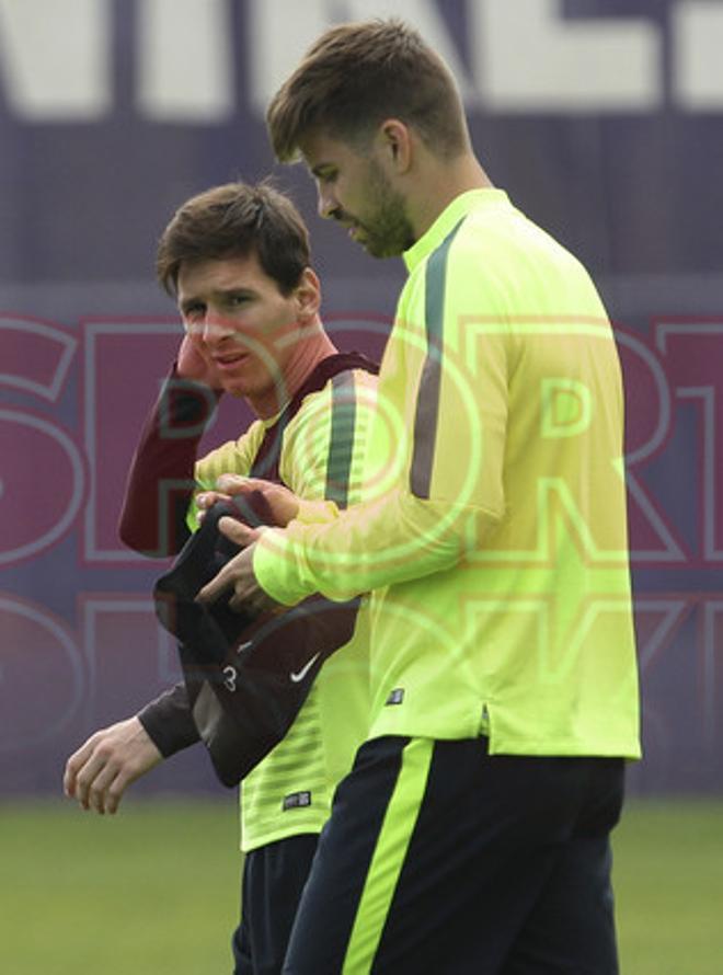 Entrenamiento FC Barcelona