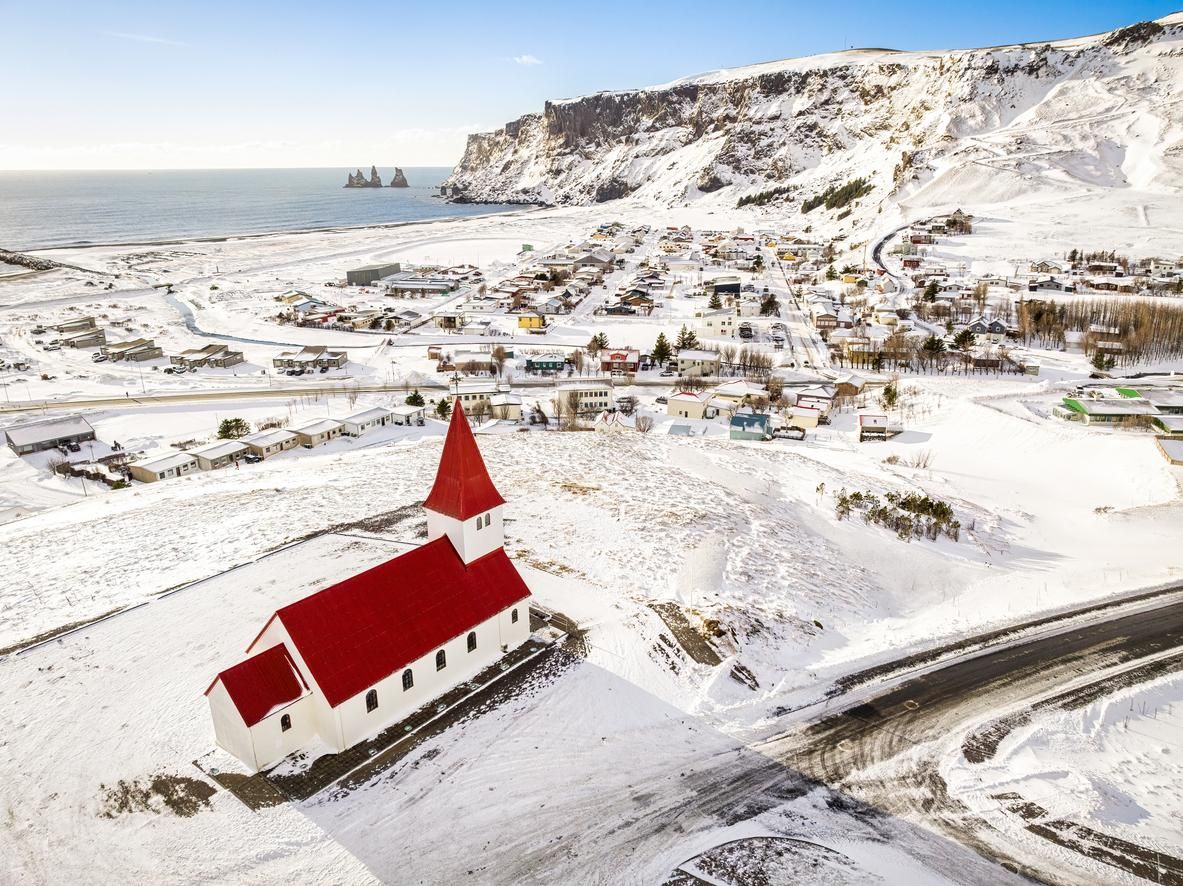 Iglesia de Vik I Myrdal, Islandia