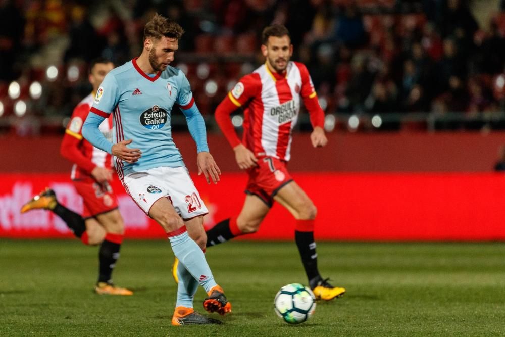 El Celta no pudo superar al Girona en Montilivi // Eddy Kelele