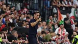Iñigo Pérez, un visionario: "Suele decir el resultado para motivarnos..."