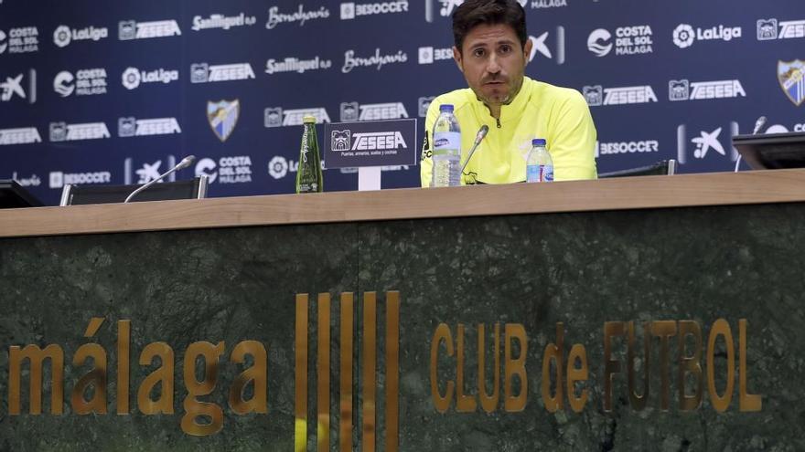 Víctor, en rueda de prensa