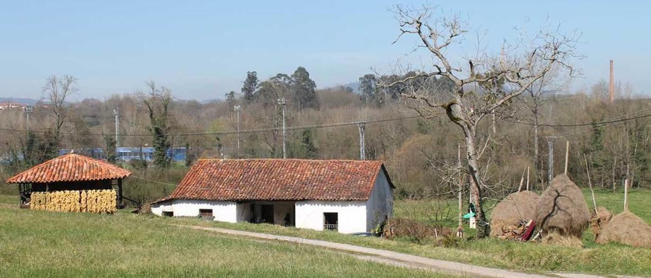 La casona de aldea de La Acebera.