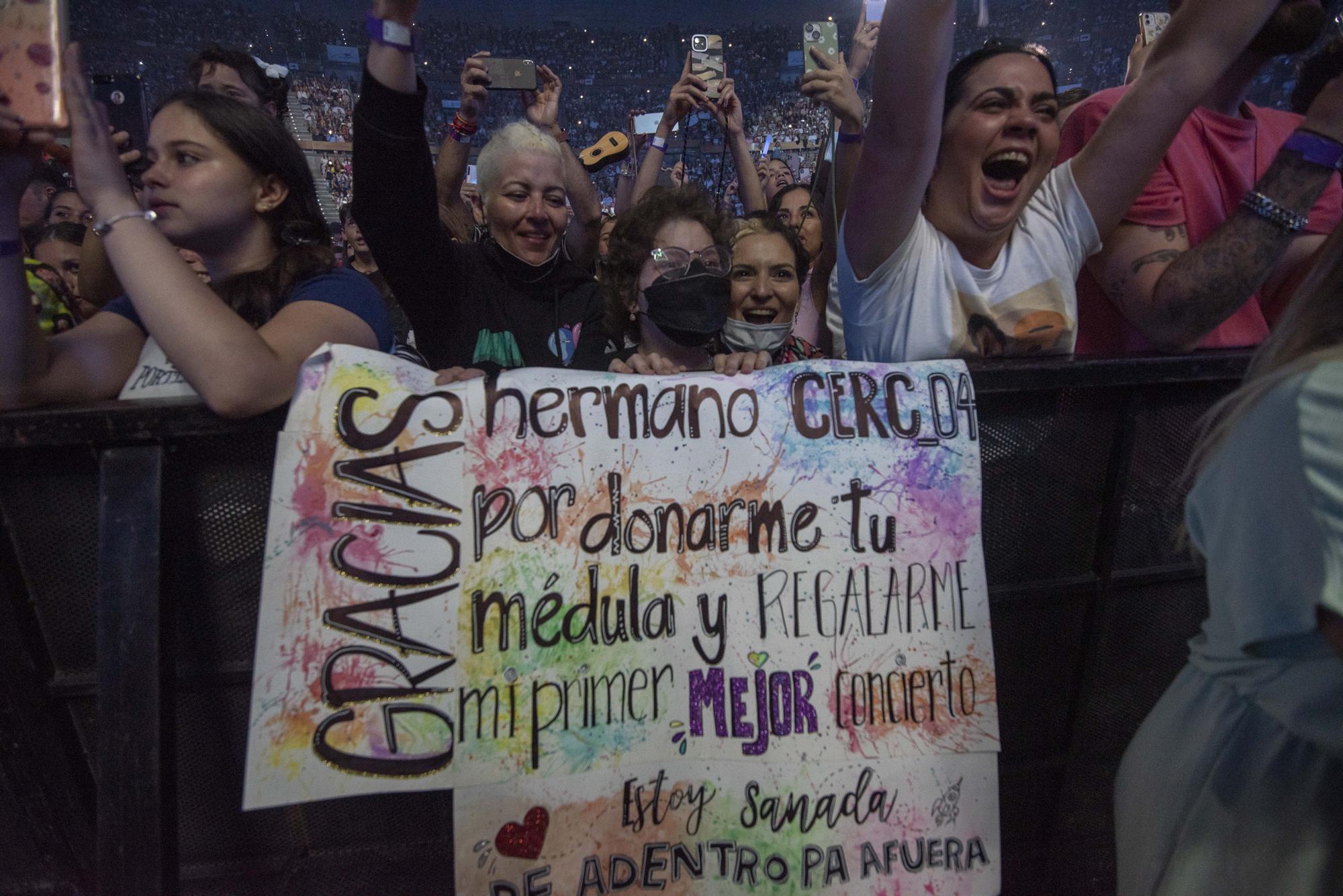 Concierto de Camilo en el Coliseum