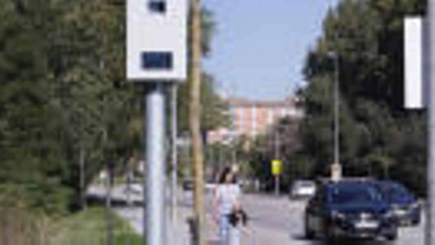 El radar del pont de Fontajau.