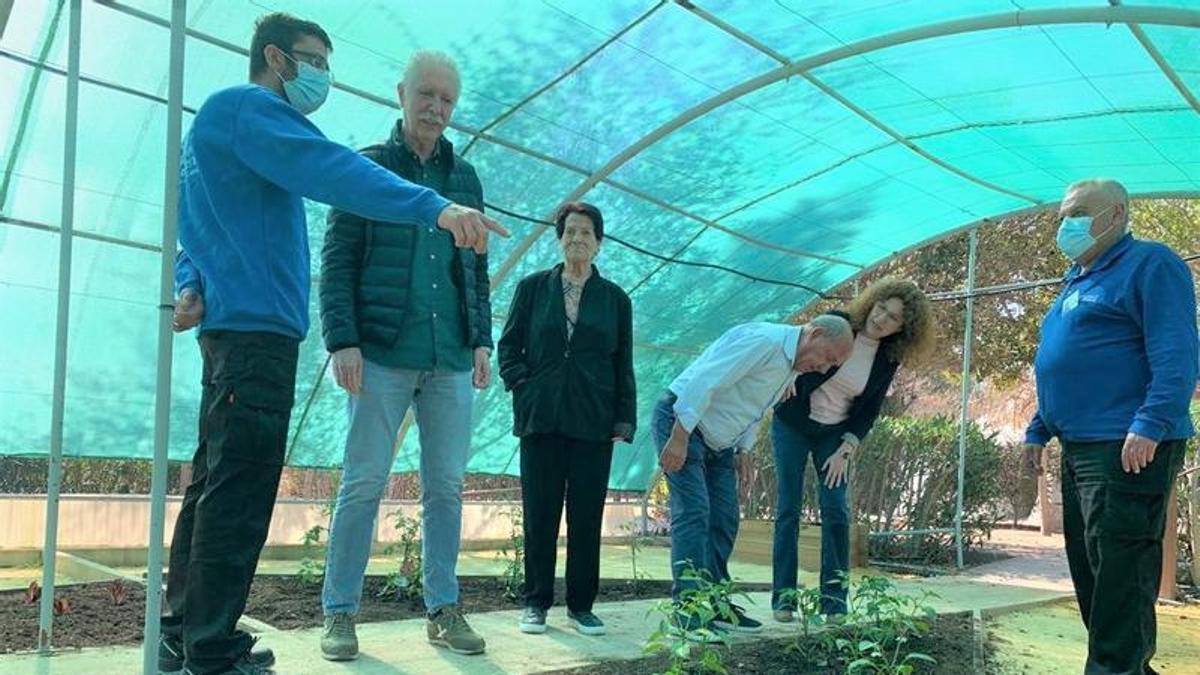 Alberto Beviá en el Aula de la Naturaleza del Parque Lo Torrent.