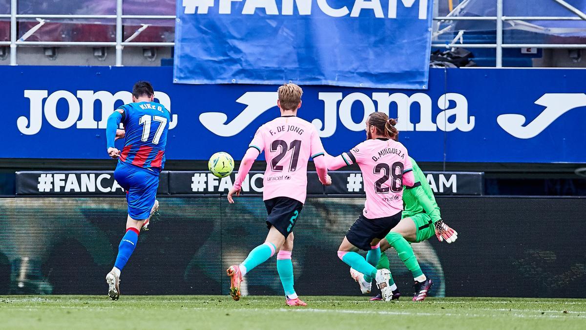 Eibar - Barça, en imatges