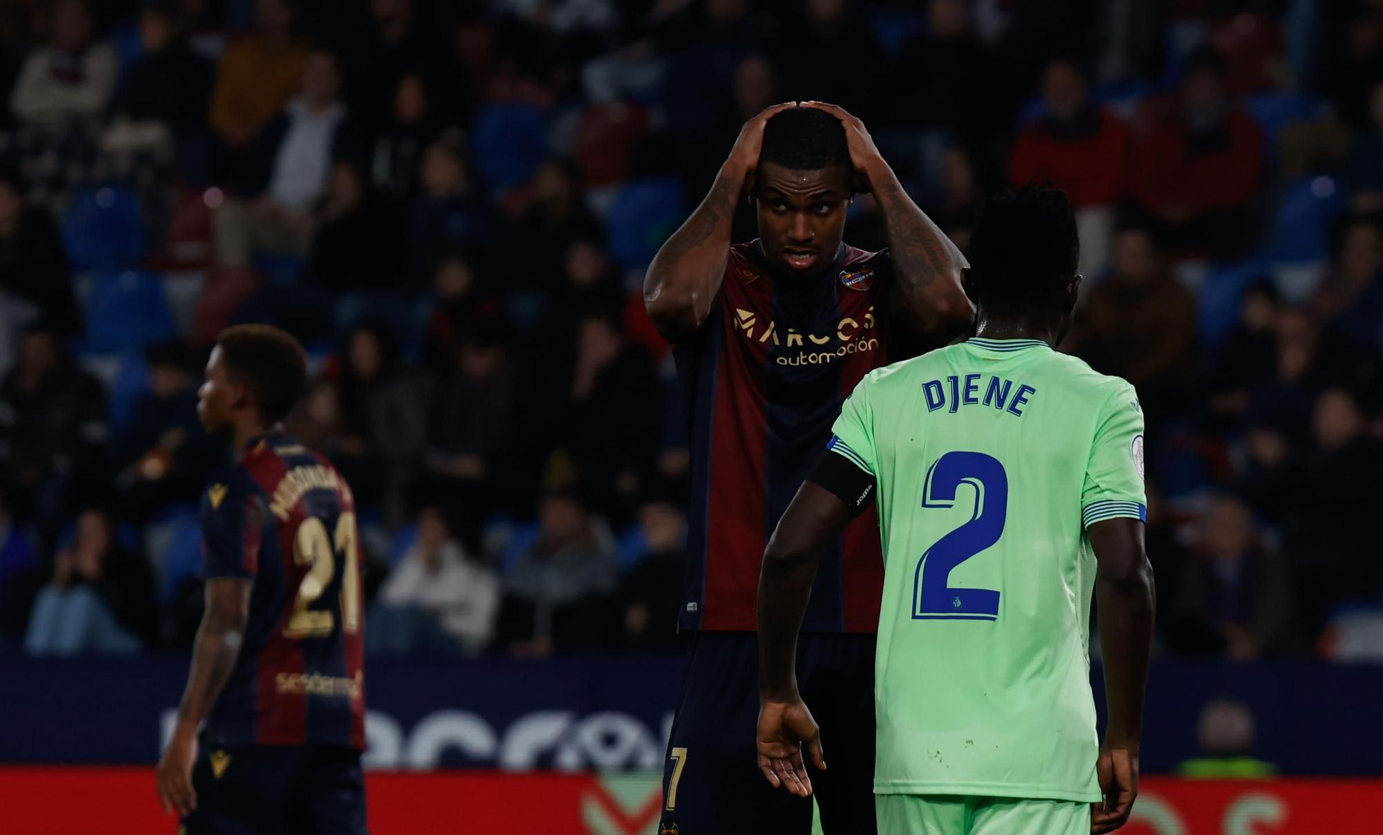 Las mejores imágenes del Levante UD- Getafe de Copa del Rey