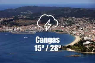 El tiempo en Cangas: previsión meteorológica para hoy, lunes 23 de junio