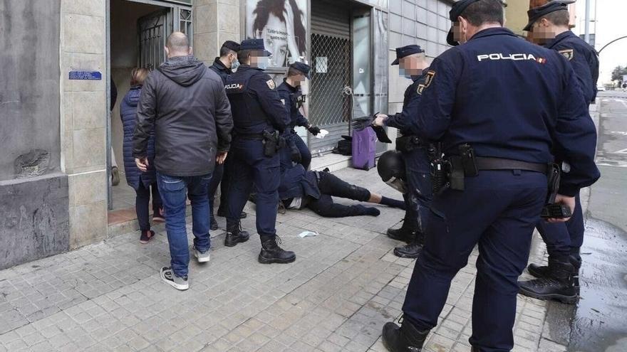 Desahucio en la Avenida Goya de Zaragoza