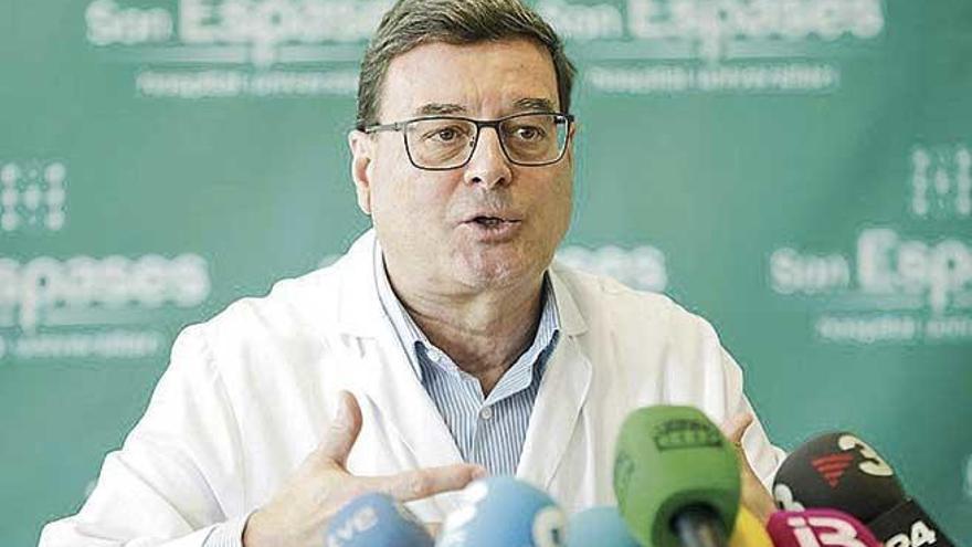 Jordi Reina, jefe de Virología de Son Espases.