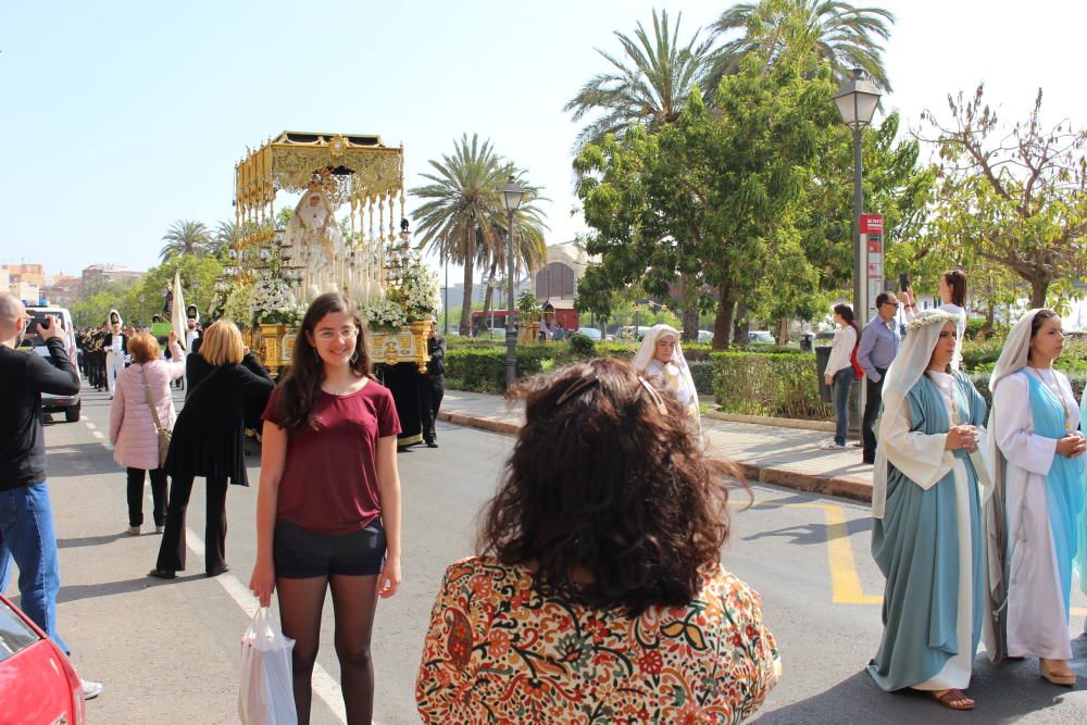 Procesión en el Grao y Encuentro en las Atarazanas