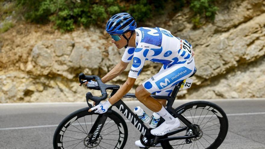 Enric Mas, primer mallorquín líder de La Vuelta en 66 años
