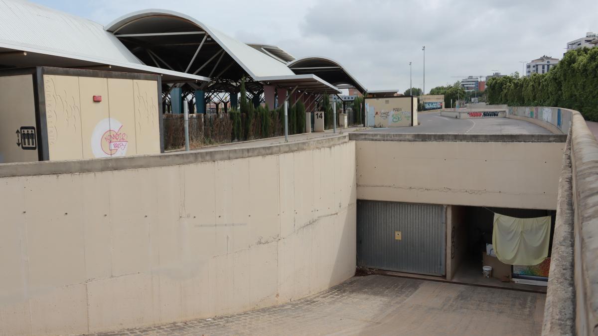 El aparcamiento subterráneo del recinto ferial está sin finalizar y será objeto de obras para completar la actuación.
