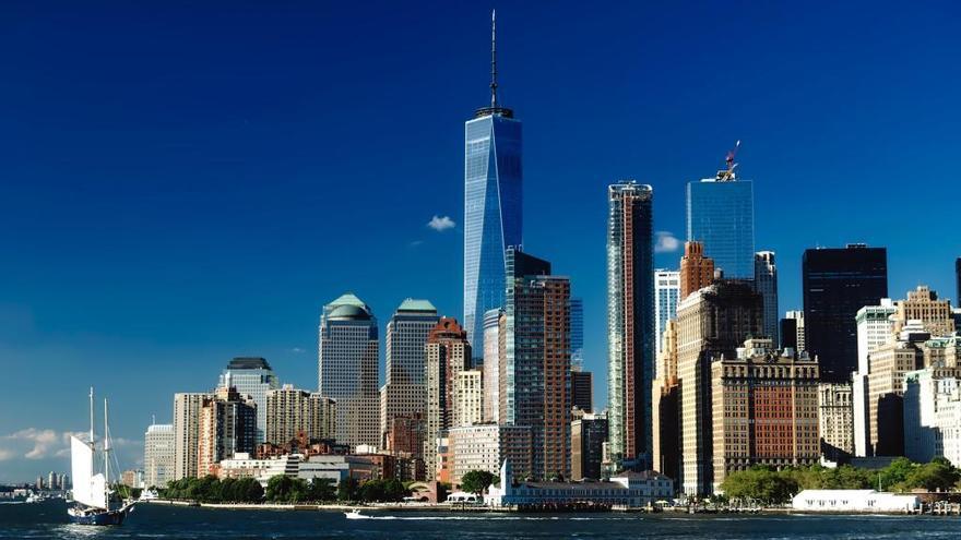 &#039;Skyline&#039; de Manhattan, en la ciudad de Nueva York.