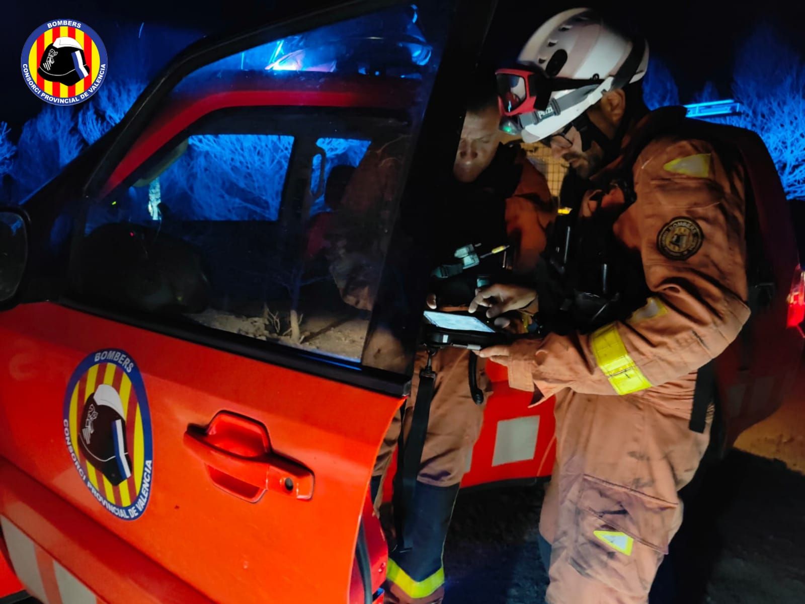 Declarado un incendio forestal en Calles