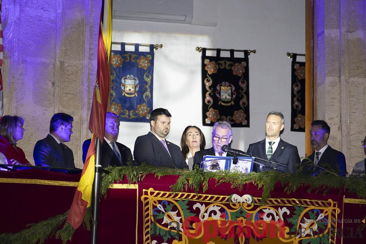 Pregón de Fiestas en Caravaca