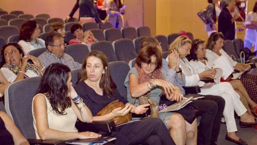 Asistentes a la jornada de ASEM en la Feria.