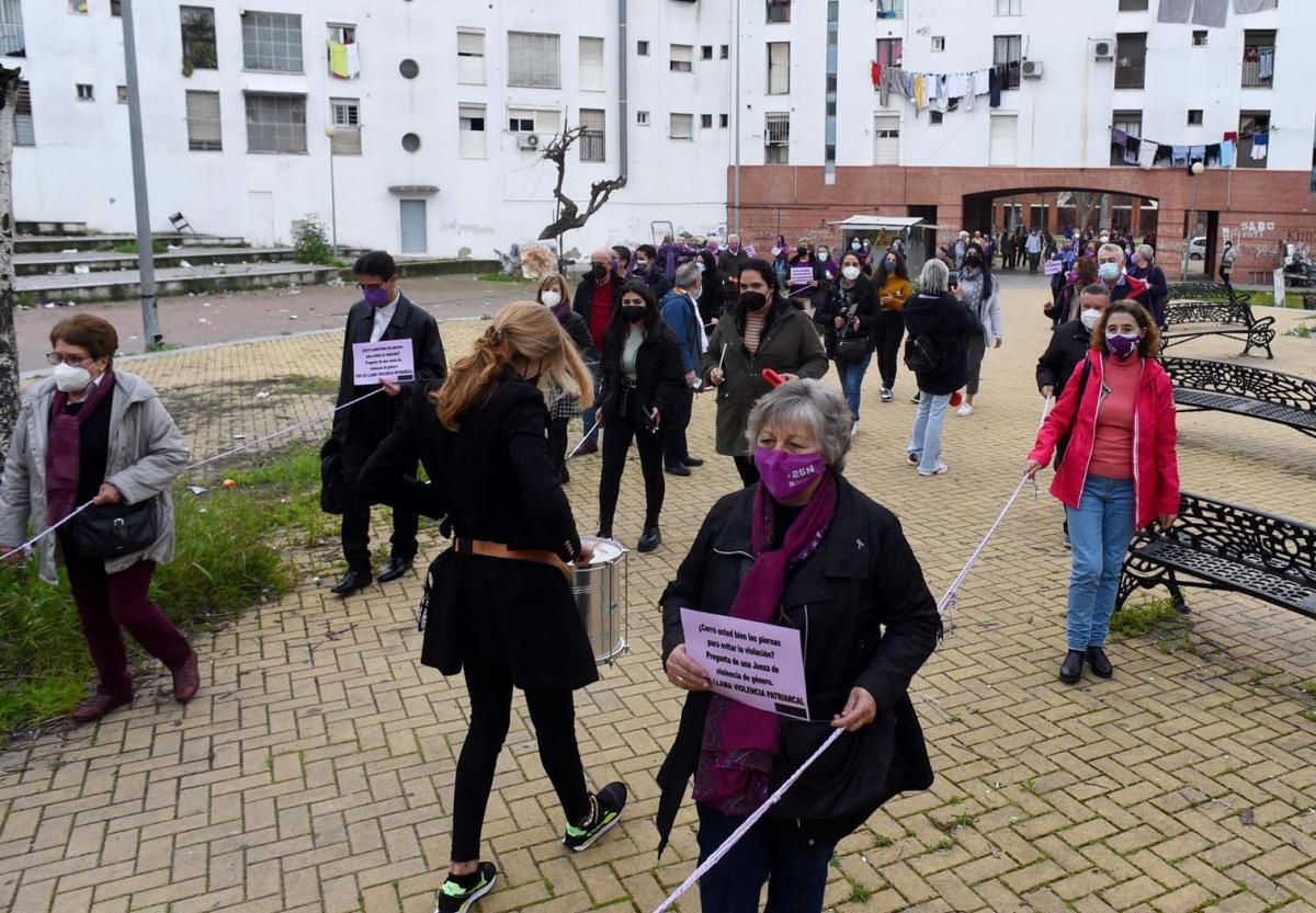 Marcha reivindicativa contra los asesinatos y violencias machistas