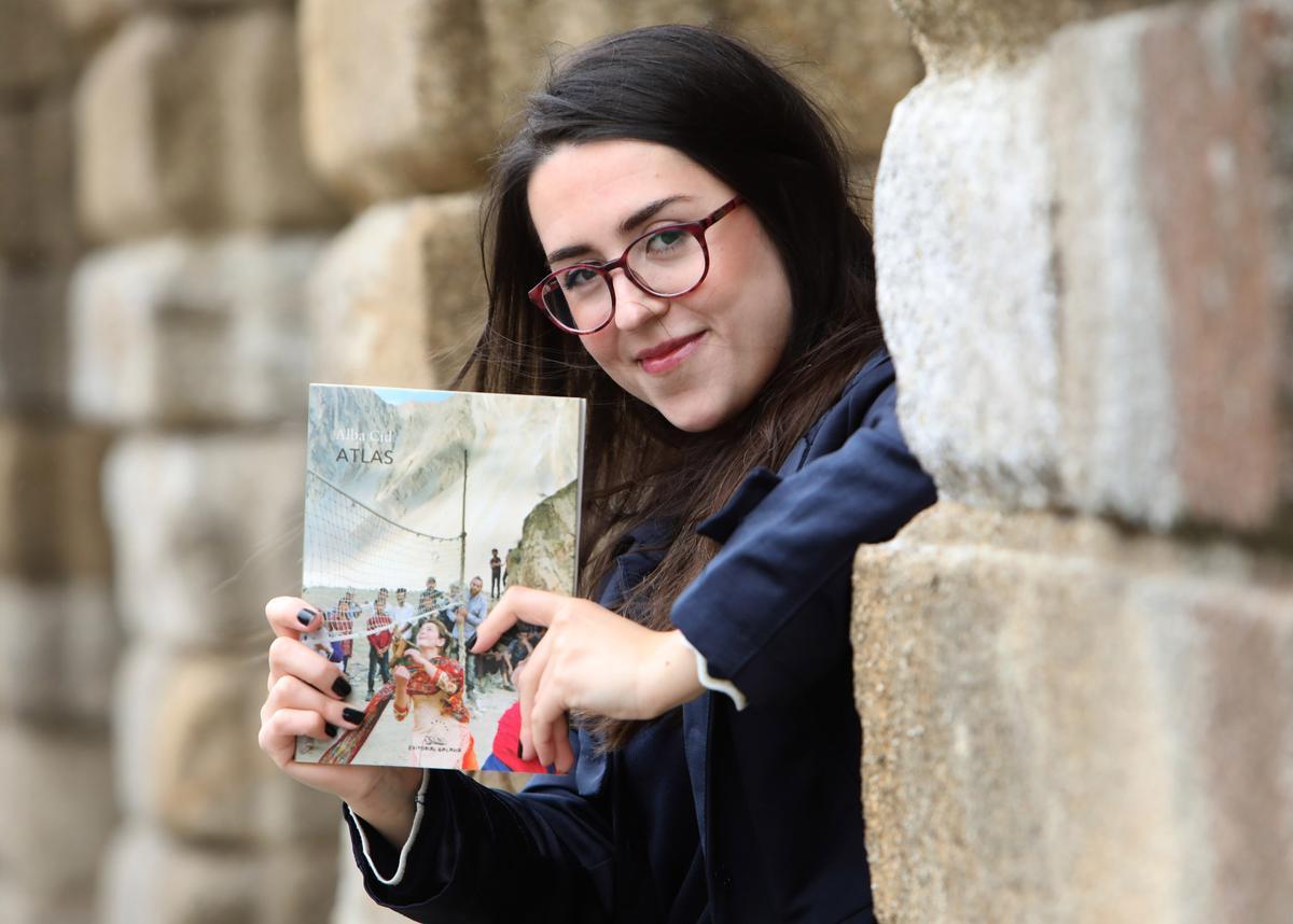 Alba Cid, en Compostela.