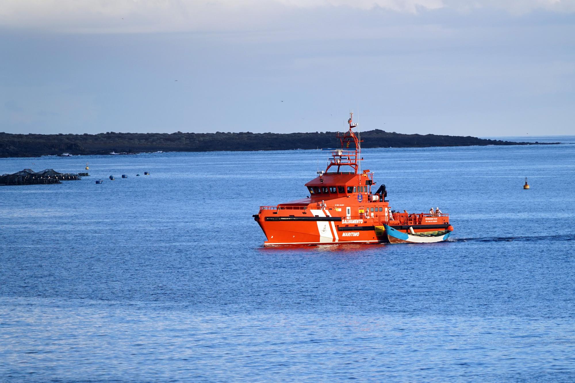 Llegada de los cadáveres migrantes fallecidos cerca de El Hierro (28/04/21)