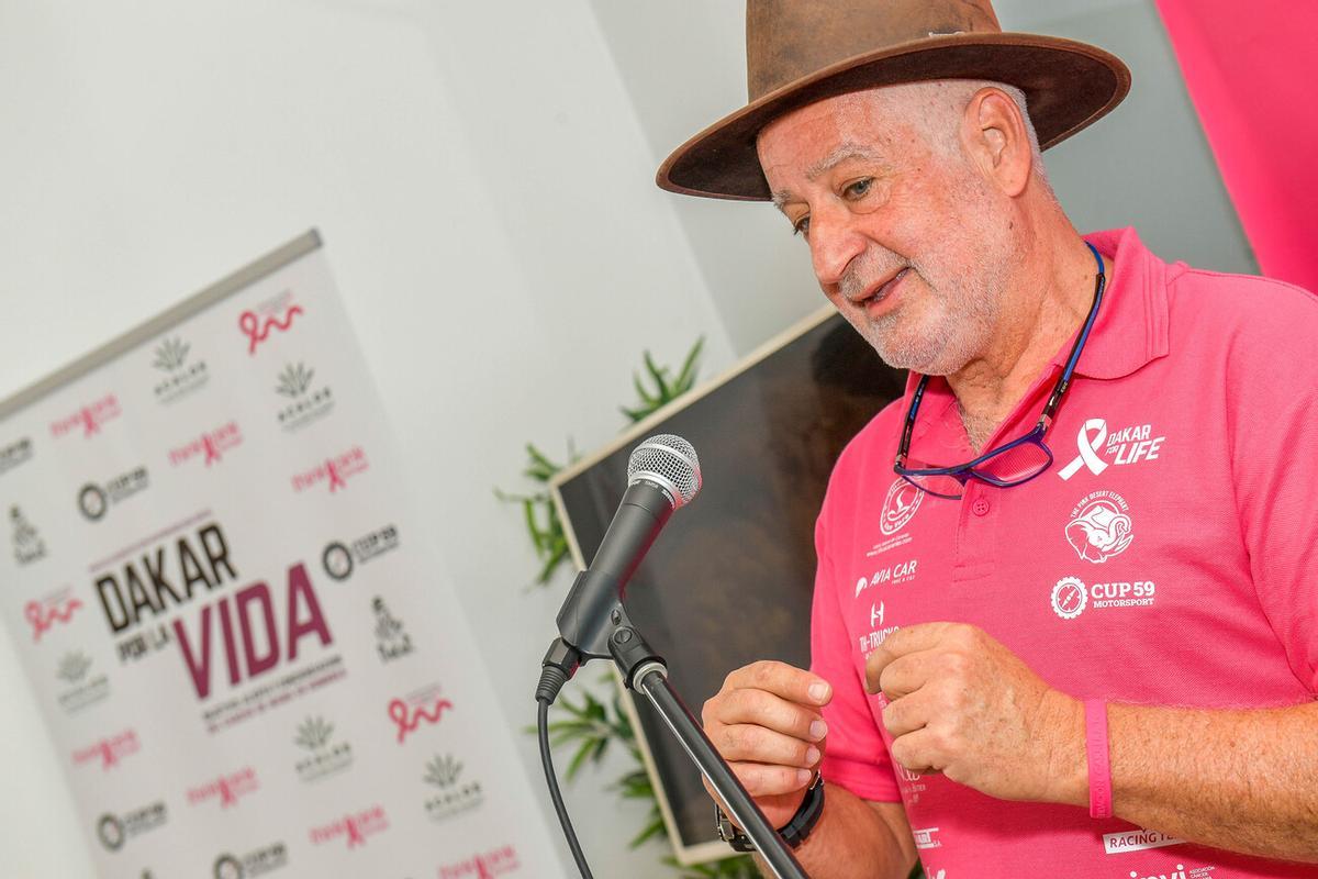 Presentación del 'Elefante Rosa' del 'Dakar por la Vida' Presentación del 'Elefante Rosa' del 'Dakar por la Vida'
