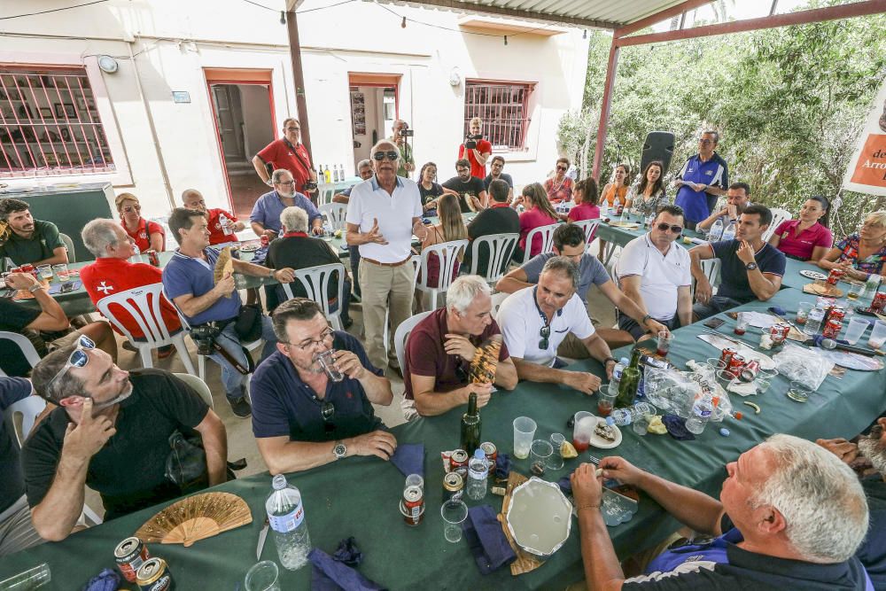 Comida de la Asociación de Amigos del Arroz con Co