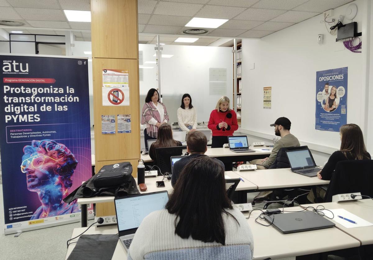 El Programa de Generación Digital es una formación dirigida a autónomos, trabajadores y directivos de pymes.| L.O.