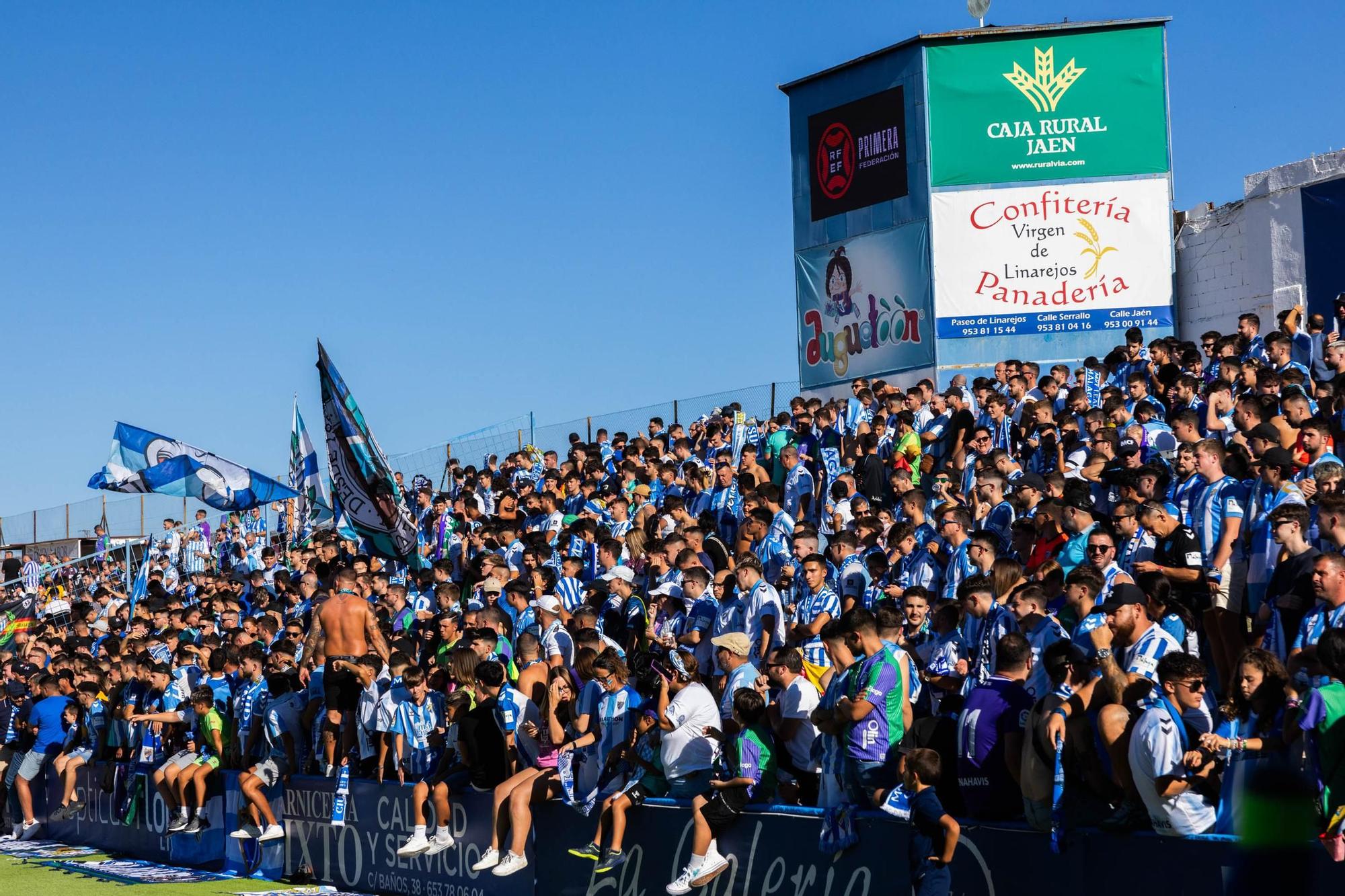 El Deportivo Linares - Málaga CF, en imágenes