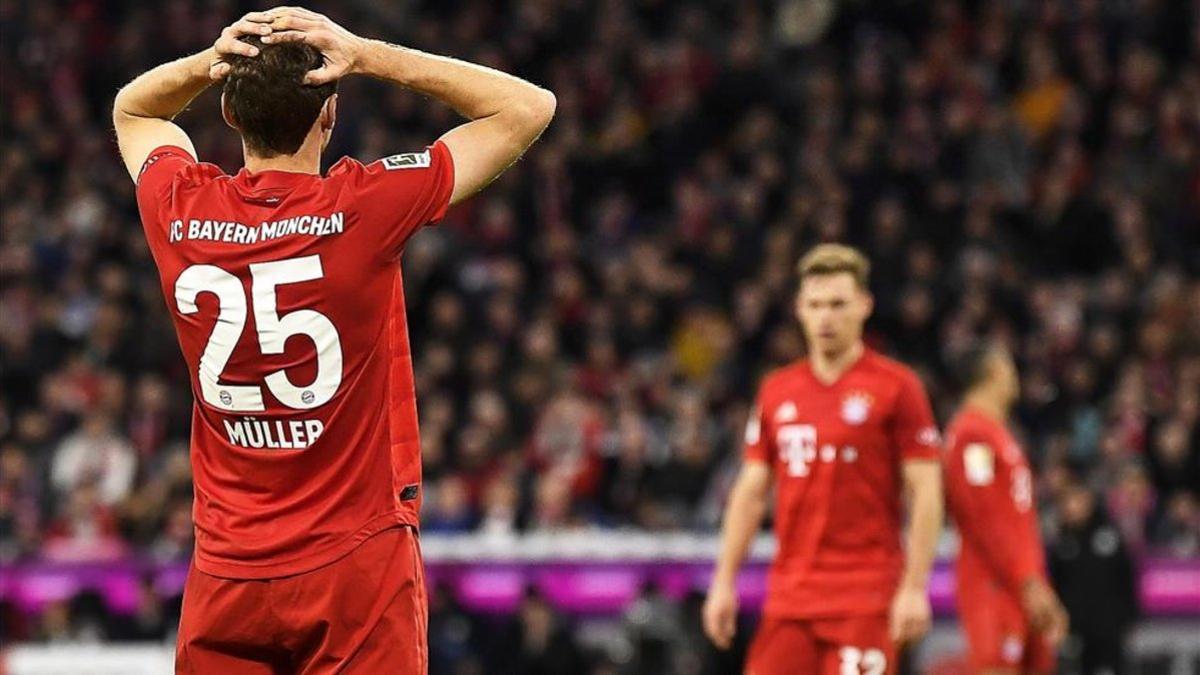 Müller se lamenta por la ocasión perdida
