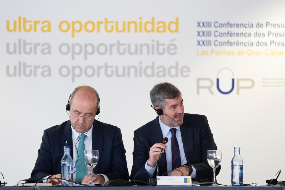 Inauguración de la XXIII Conferencia de Presidentes de las RUP que se celebra en Gran Canaria