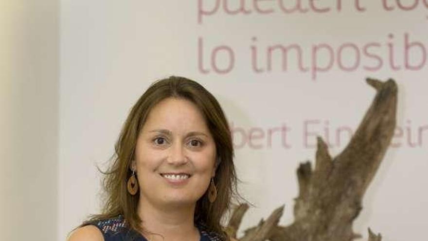 Cristina Rivas, en la Fundación María José Jove.