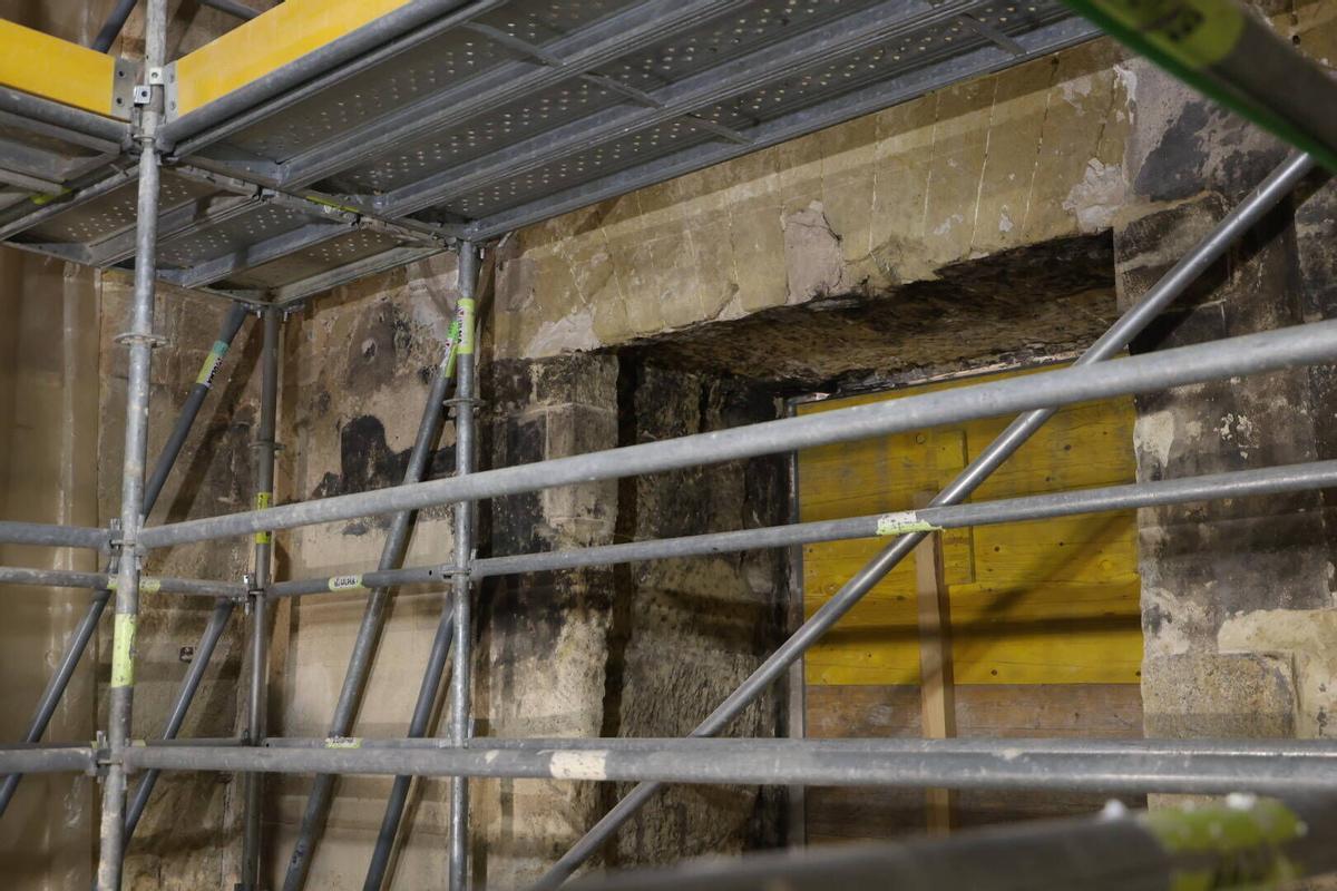 Así avanza la recuperación de la zona más dañada de la Mezquita-Catedral de Córdoba